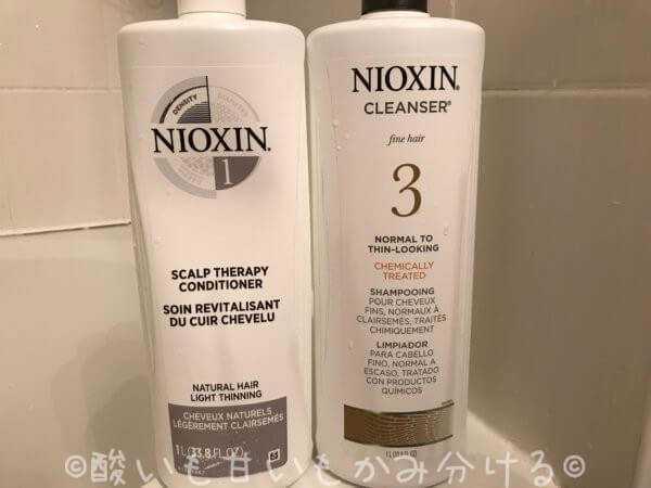 NIOXIN（ナイオキシン）育毛・養毛ケアシャンプー