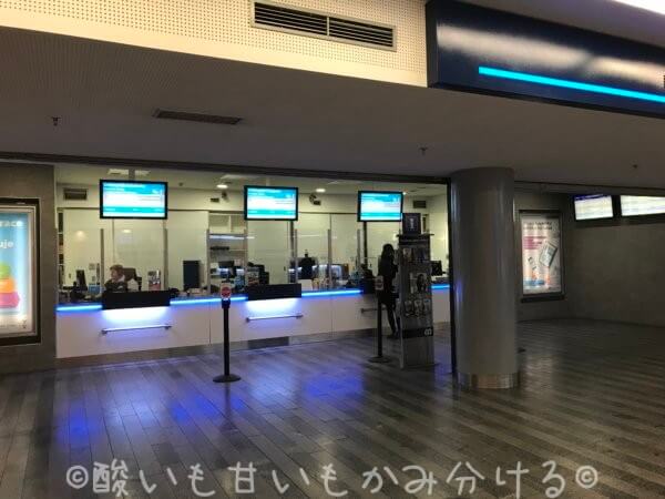 プラハ本駅の穴場チケットカウンター