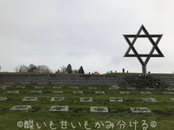 The star of David at Memorial Cemetery