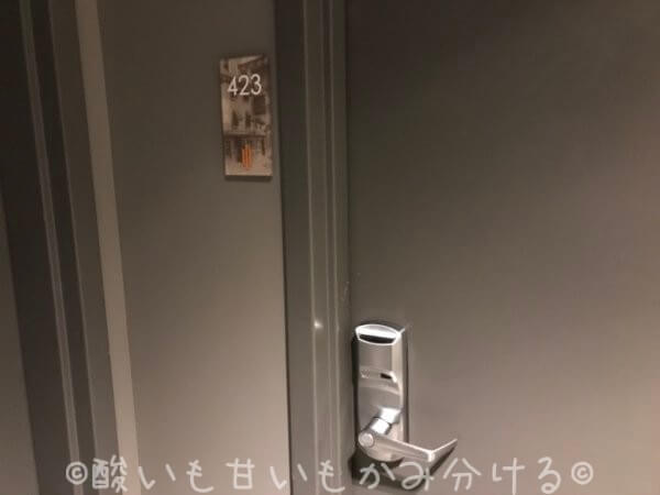 HIボストンホステル部屋のオートロック