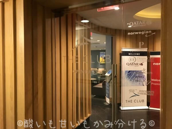 The Clubのエントランス