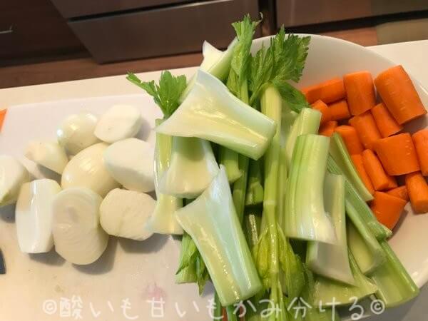 ビスク用の野菜ぶつ切り