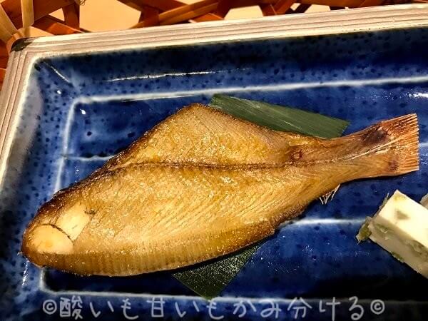 いっぺん庵・朝食の焼き魚