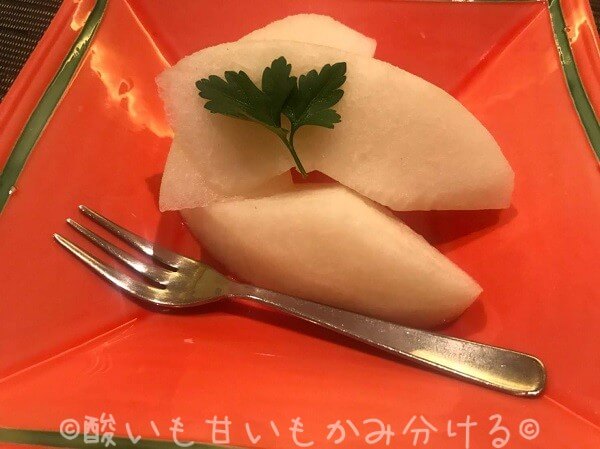 いっぺん庵季節の果物