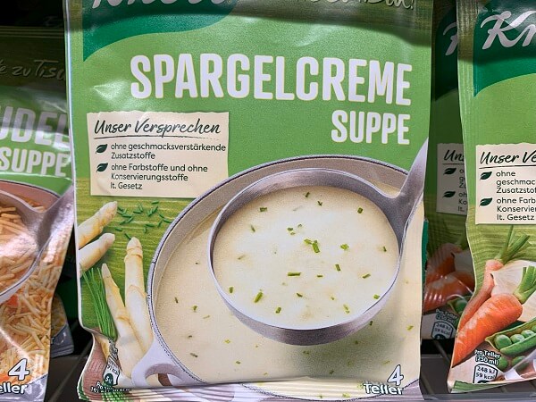 シュパ―ゲル（Spargel）のスープ