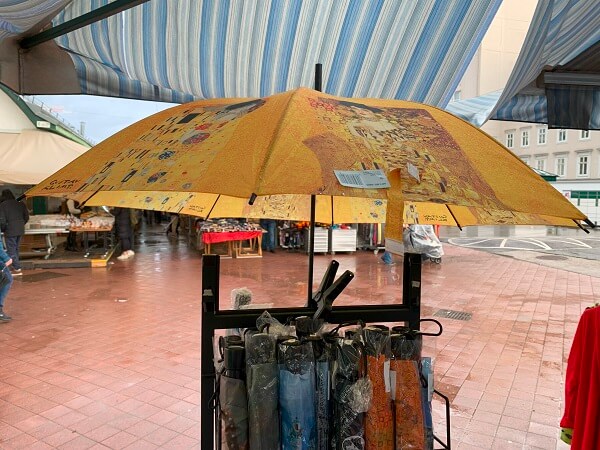 グスタフ・クリムトの折りたたみ傘