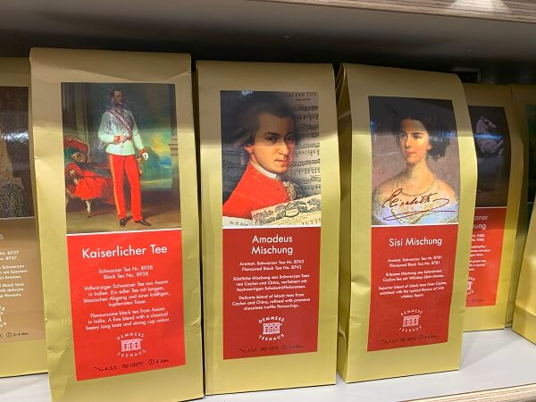 デンメアティーハウスのオーストリア著名人ブレンドの紅茶