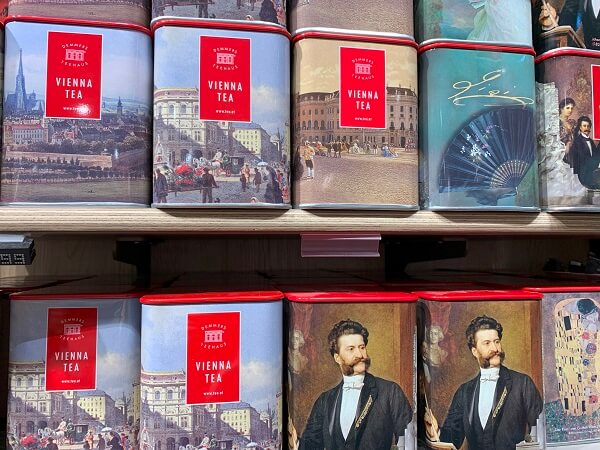 ウィーン紅茶商 デンメアティーハウスの紅茶パッケージ