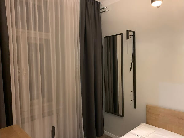 ホテル ウエストバーン（Hotel Westbahn）のシングルルーム例