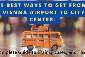 5 Best Ways to Get from Vienna Airport to City Center: Complete Guide to Trains, Buses, and Taxis