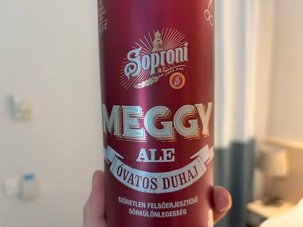 ショプロニ(Soproni)Meggy:ハンガリーおすすめビール