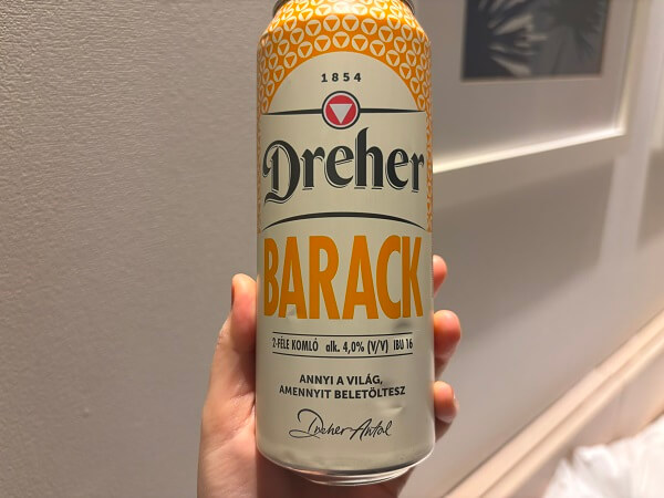 ドレハー(Dreher)Barack:ハンガリーおすすめビール