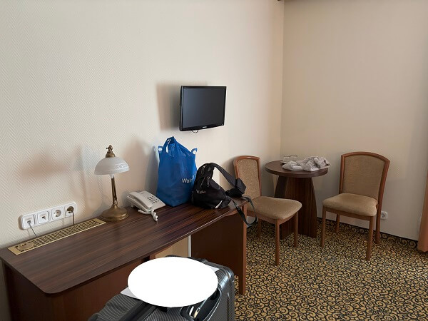 Park Hotel Hévízデラックスルームの様子