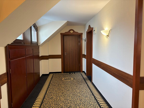Park Hotel Hévíz各部屋への通路