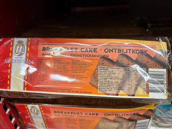 オントゥバイトクック（Ontbijtkoek）