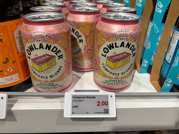 Hemaで販売しているトンプース（Tompouce ）ビール