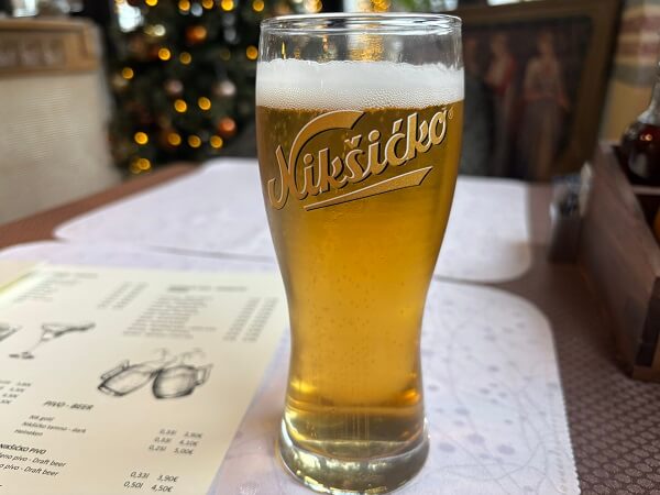 生樽から頂くNikšićko Svijetlo