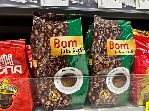 モンテネグロのバール産、力強い苦味が特徴のコーヒーBom jaka kafa